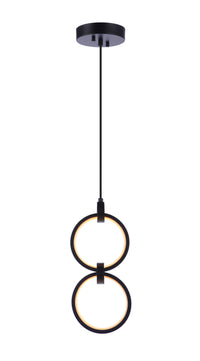Craftmade - 59392-FB-LED - LED Pendant - Context - Flat Black