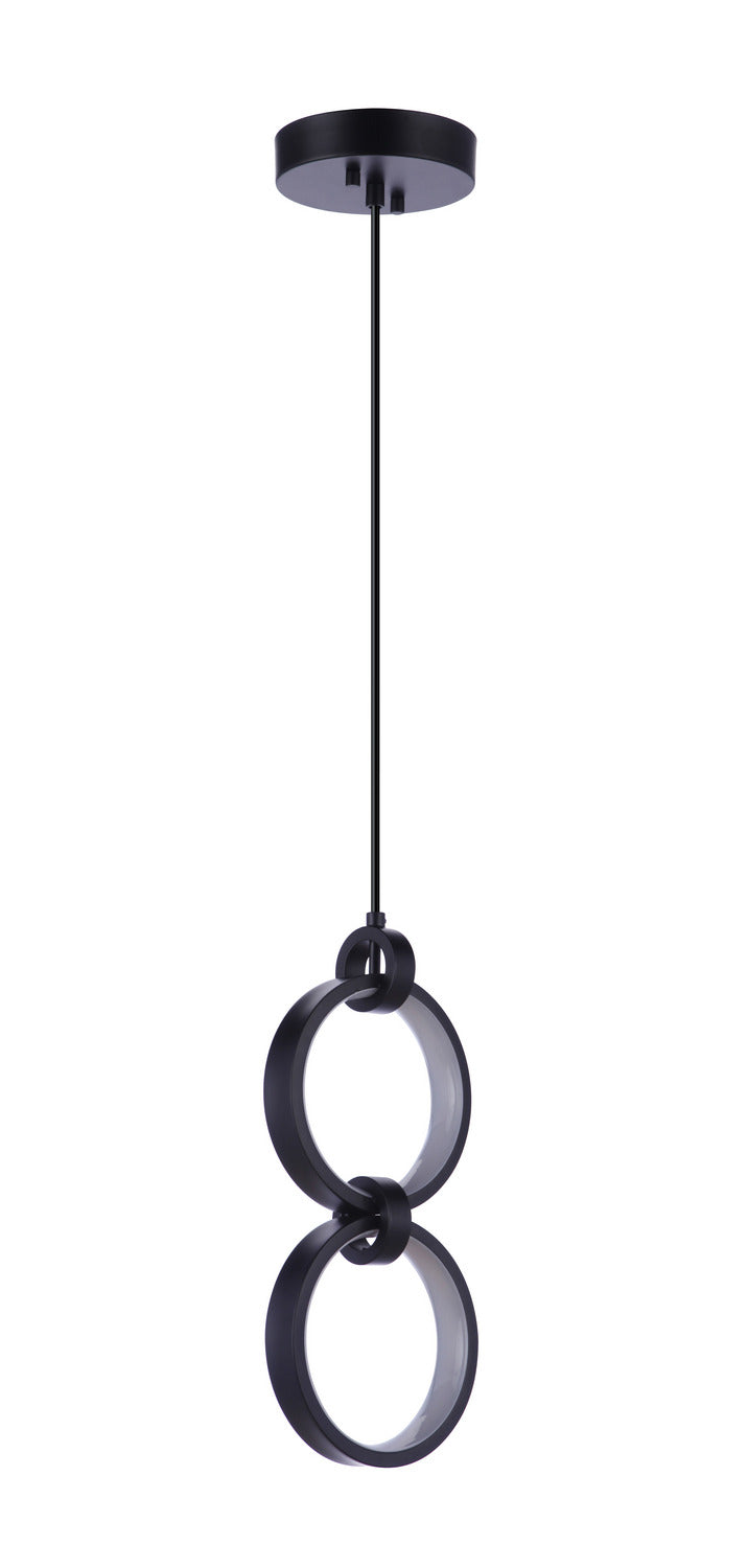 Craftmade - 59392-FB-LED - LED Pendant - Context - Flat Black