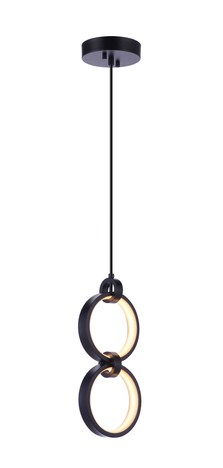 Craftmade - 59392-FB-LED - LED Pendant - Context - Flat Black