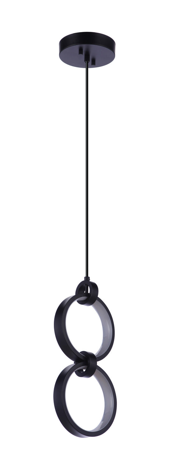 Craftmade - 59392-FB-LED - LED Pendant - Context - Flat Black
