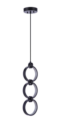Craftmade - 59393-FB-LED - LED Pendant - Context - Flat Black
