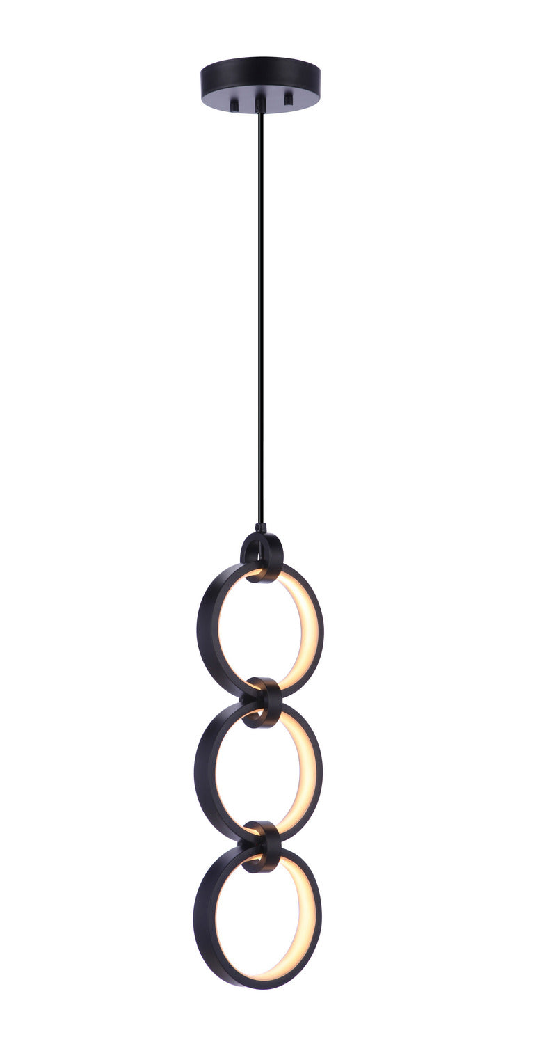Craftmade - 59393-FB-LED - LED Pendant - Context - Flat Black