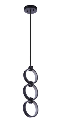 Craftmade - 59393-FB-LED - LED Pendant - Context - Flat Black