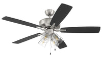 Craftmade - P104BNK5-52FBGW - 52" Ceiling Fan - Pro Plus 104 - Brushed Polished Nickel