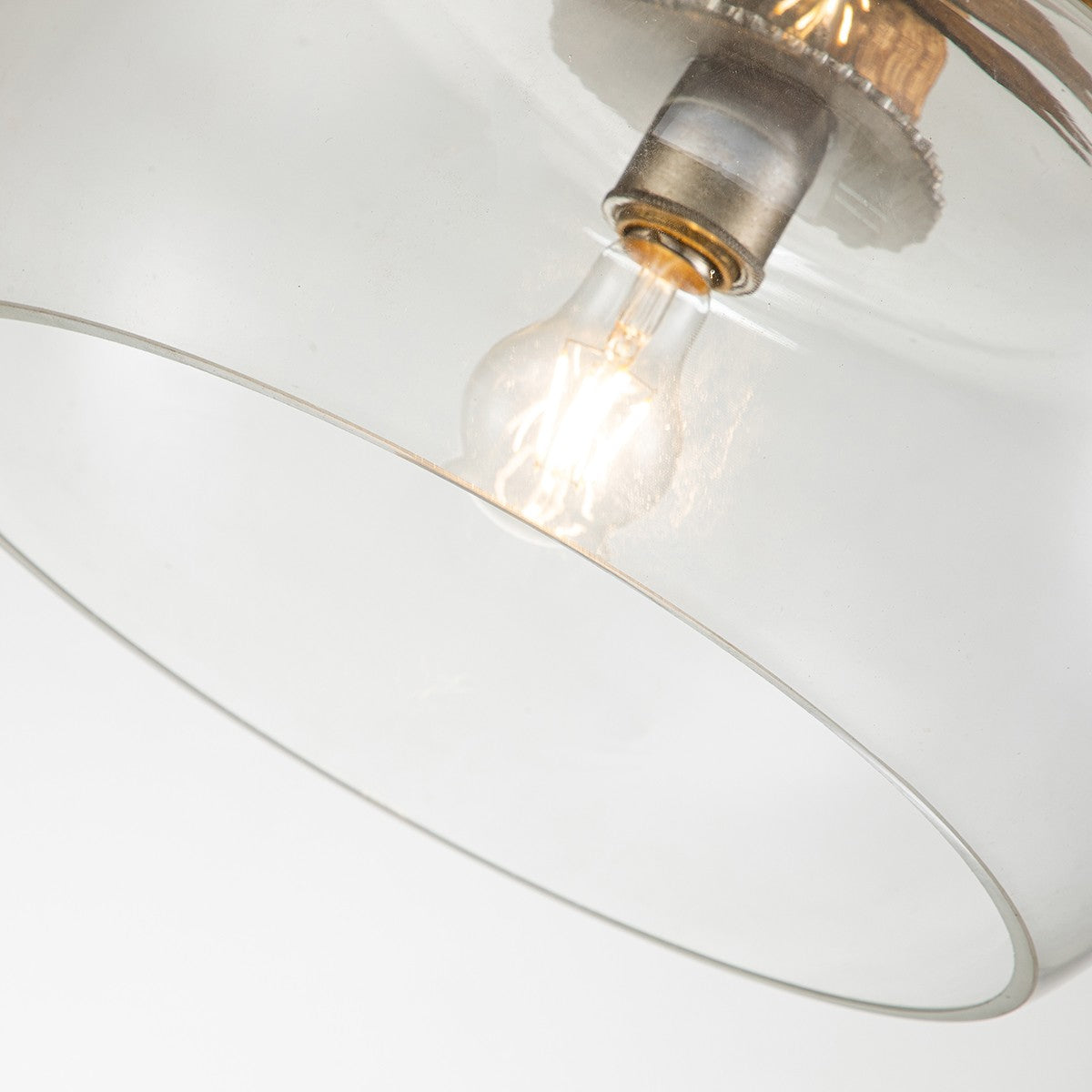 Lucas + McKearn - PD1005G-1 - One Light Pendant - Toissant - Gold Leaf/Silver Leaf