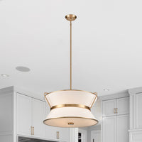 Artcraft - AC11832BB - LED Chandelier - Layla - Brushed Brass