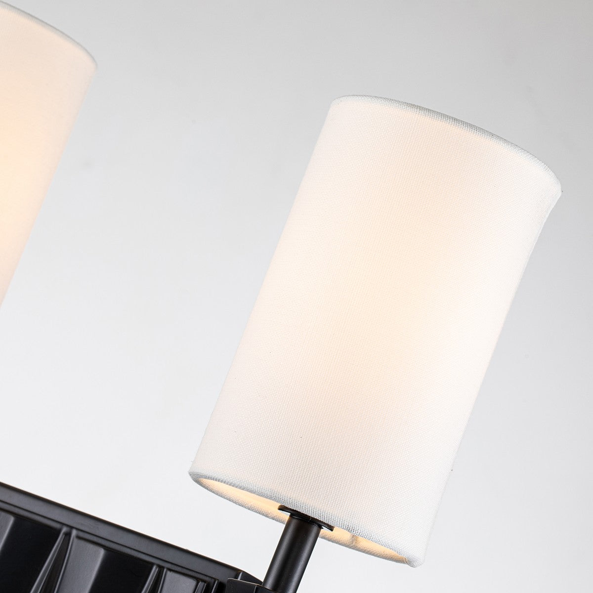 Lucas + McKearn - SC10506BLK-2 - Two Light Wall Sconce - Crest - Matte Black