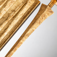 Lucas + McKearn - SC10506G-2 - Two Light Wall Sconce - Crest - Gold Leaf