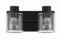 Craftmade - 17712FB2 - Two Light Vanity - Rori - Flat Black