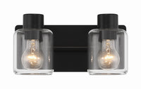Craftmade - 17712FB2 - Two Light Vanity - Rori - Flat Black