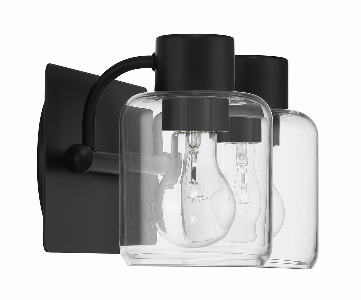 Craftmade - 17712FB2 - Two Light Vanity - Rori - Flat Black