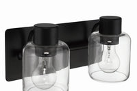 Craftmade - 17712FB2 - Two Light Vanity - Rori - Flat Black