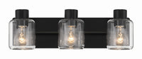 Craftmade - 17720FB3 - Three Light Vanity - Rori - Flat Black