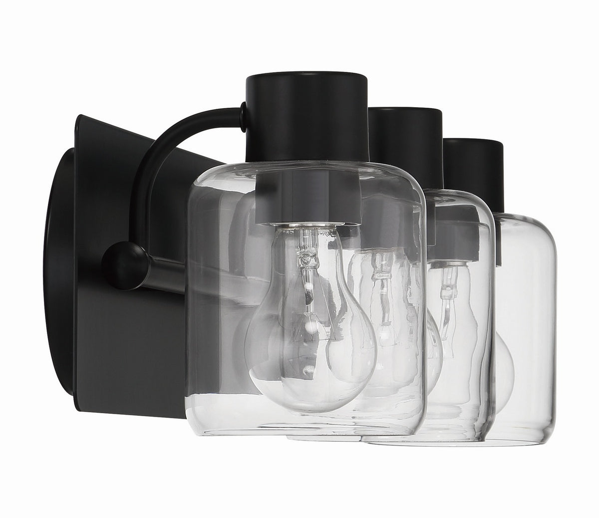 Craftmade - 17720FB3 - Three Light Vanity - Rori - Flat Black