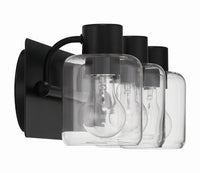 Craftmade - 17720FB3 - Three Light Vanity - Rori - Flat Black