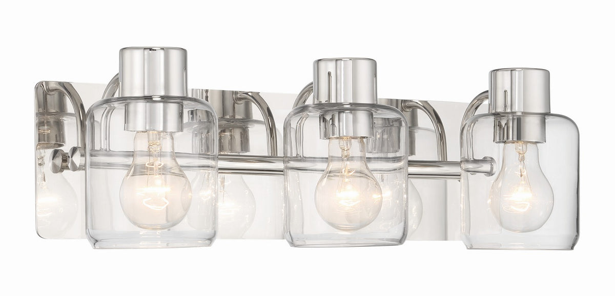 Craftmade - 17720PLN3 - Three Light Vanity - Rori - Polished Nickel
