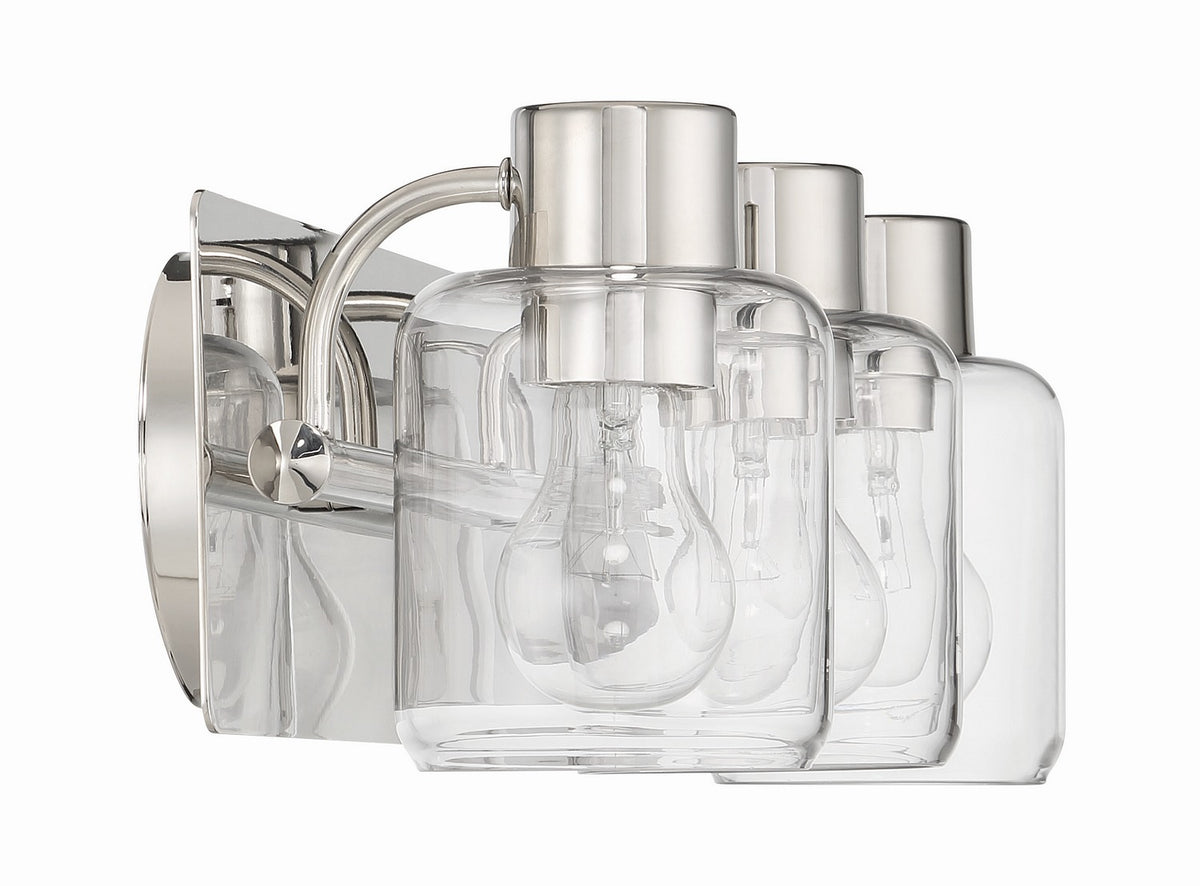 Craftmade - 17720PLN3 - Three Light Vanity - Rori - Polished Nickel