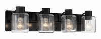 Craftmade - 17728FB4 - Four Light Vanity - Rori - Flat Black