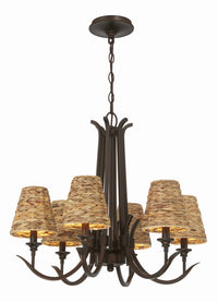 Craftmade - 58326-ABZ - Six Light Chandelier - Kokomo - Aged Bronze Brushed