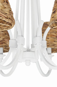 Craftmade - 58326-MWW - Six Light Chandelier - Kokomo - Matte White