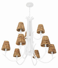 Craftmade - 58329-MWW - Nine Light Chandelier - Kokomo - Matte White