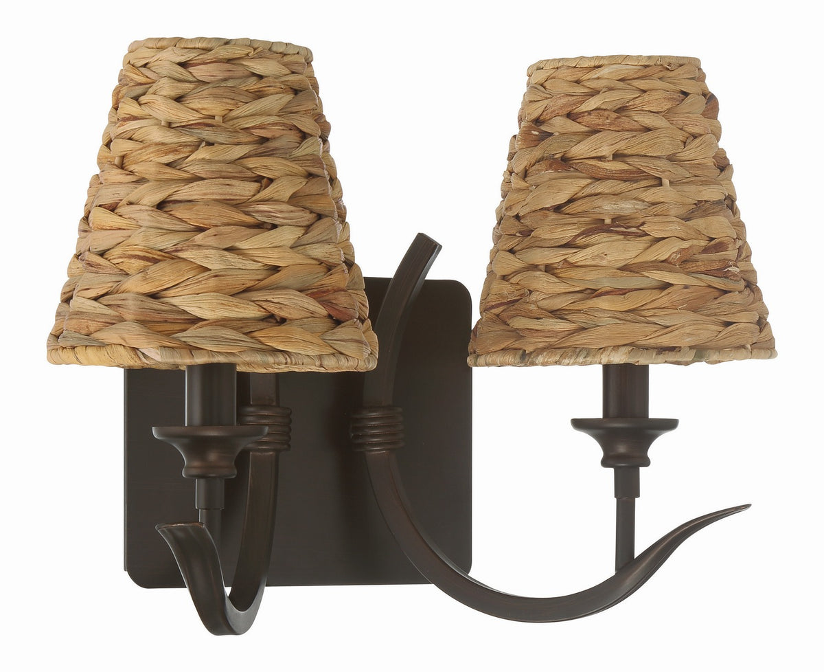 Craftmade - 58362-ABZ - Two Light Wall Sconce - Kokomo - Aged Bronze Brushed
