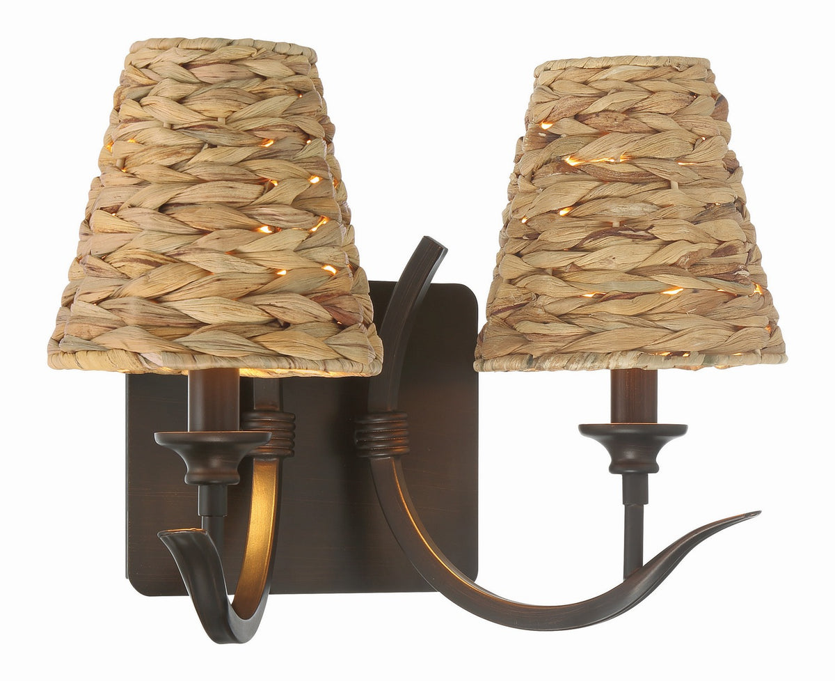 Craftmade - 58362-ABZ - Two Light Wall Sconce - Kokomo - Aged Bronze Brushed