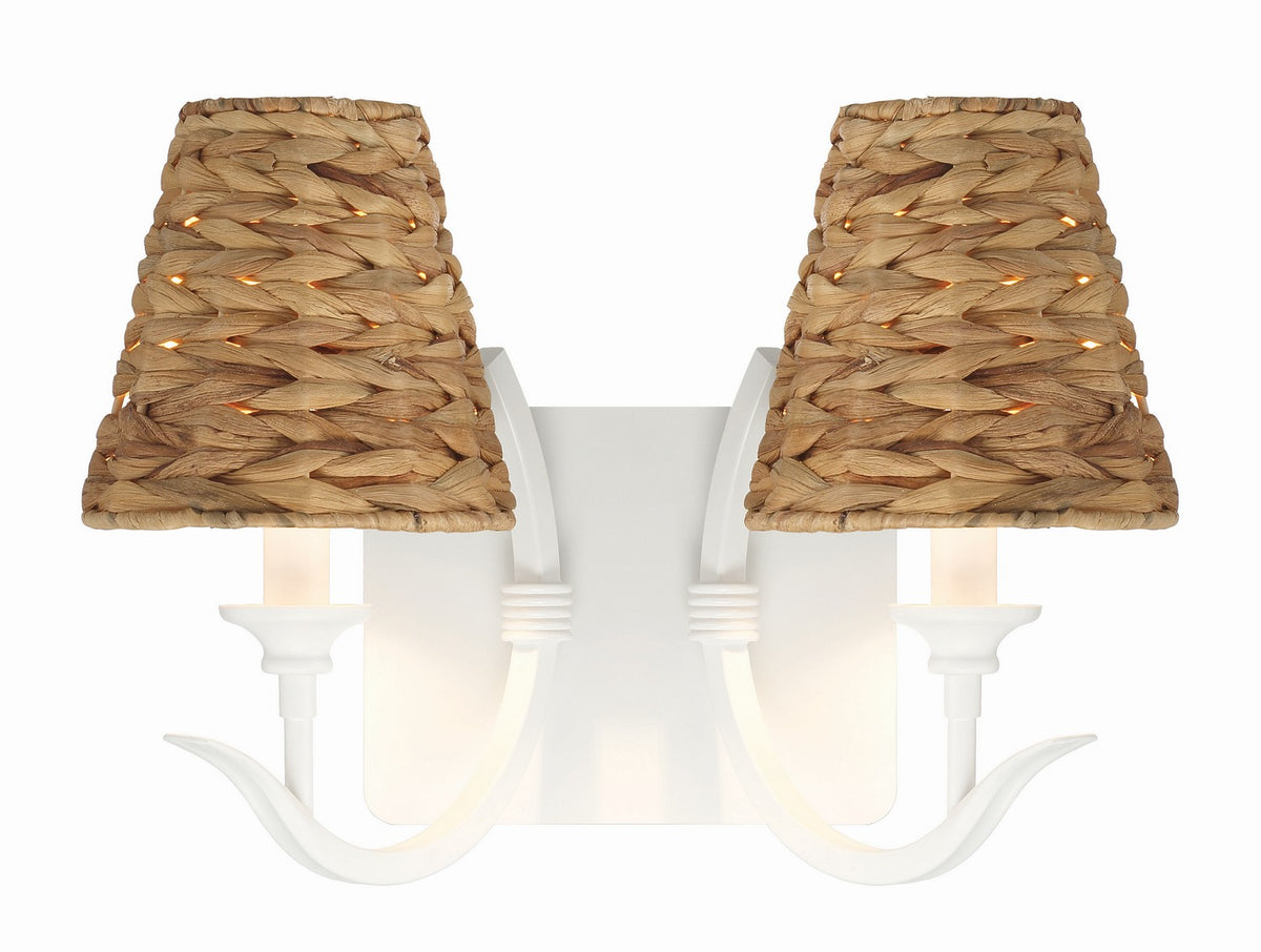Craftmade - 58362-MWW - Two Light Wall Sconce - Kokomo - Matte White