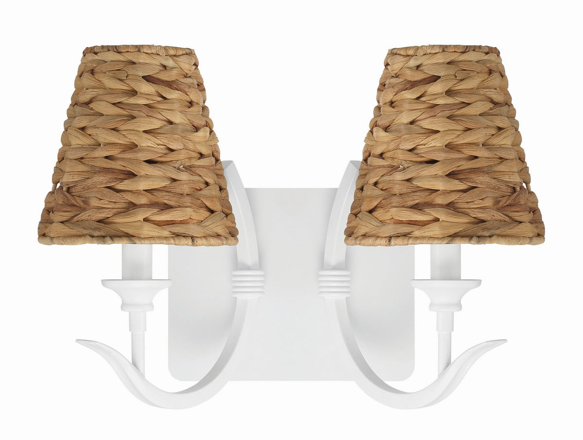 Craftmade - 58362-MWW - Two Light Wall Sconce - Kokomo - Matte White