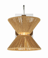 Craftmade - 58561-CHWAL - One Light Wall Sconce - Serena - Chrome/Walnut