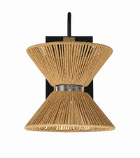 Craftmade - 58561-FBWAL - One Light Wall Sconce - Serena - Flat Black/Walnut