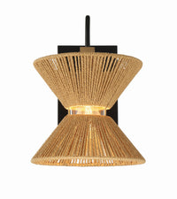 Craftmade - 58561-FBWAL - One Light Wall Sconce - Serena - Flat Black/Walnut