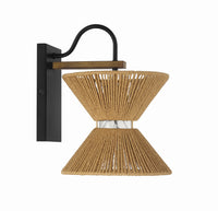 Craftmade - 58561-FBWAL - One Light Wall Sconce - Serena - Flat Black/Walnut