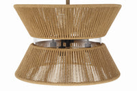 Craftmade - 58596-FBWAL - Six Light Pendant - Serena - Flat Black/Walnut
