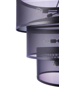 Craftmade - 58992-FB - 12 Light Pendant - Mesh - Flat Black