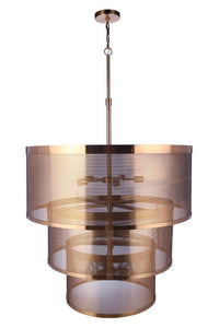 Craftmade - 58992-SB - 12 Light Pendant - Mesh - Satin Brass