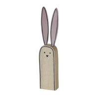Design Shop Natural Trixie Bunny, 1.5" X 7.25", Set of 4.