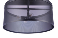 Craftmade - 58994-FB - Four Light Pendant - Mesh - Flat Black
