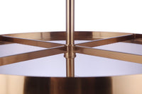Craftmade - 58994-SB - Four Light Pendant - Mesh - Satin Brass