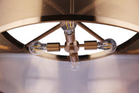 Craftmade - 58994-SB - Four Light Pendant - Mesh - Satin Brass