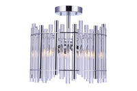 Craftmade - 59253-CH - Three Light Semi Flush Mount - Reveal - Chrome