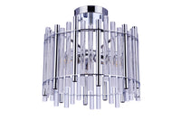 Craftmade - 59253-CH - Three Light Semi Flush Mount - Reveal - Chrome