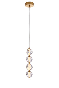 Craftmade - 59490-SB-LED - LED Pendant - Jackie - Satin Brass