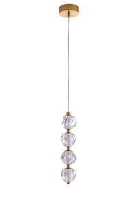 Craftmade - 59490-SB-LED - LED Pendant - Jackie - Satin Brass