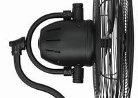 Craftmade - BW116FB3 - 14" Wall Fan - Bellows I Indoor/Outdoor - Flat Black