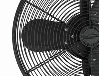 Craftmade - BW116FB3 - 14" Wall Fan - Bellows I Indoor/Outdoor - Flat Black