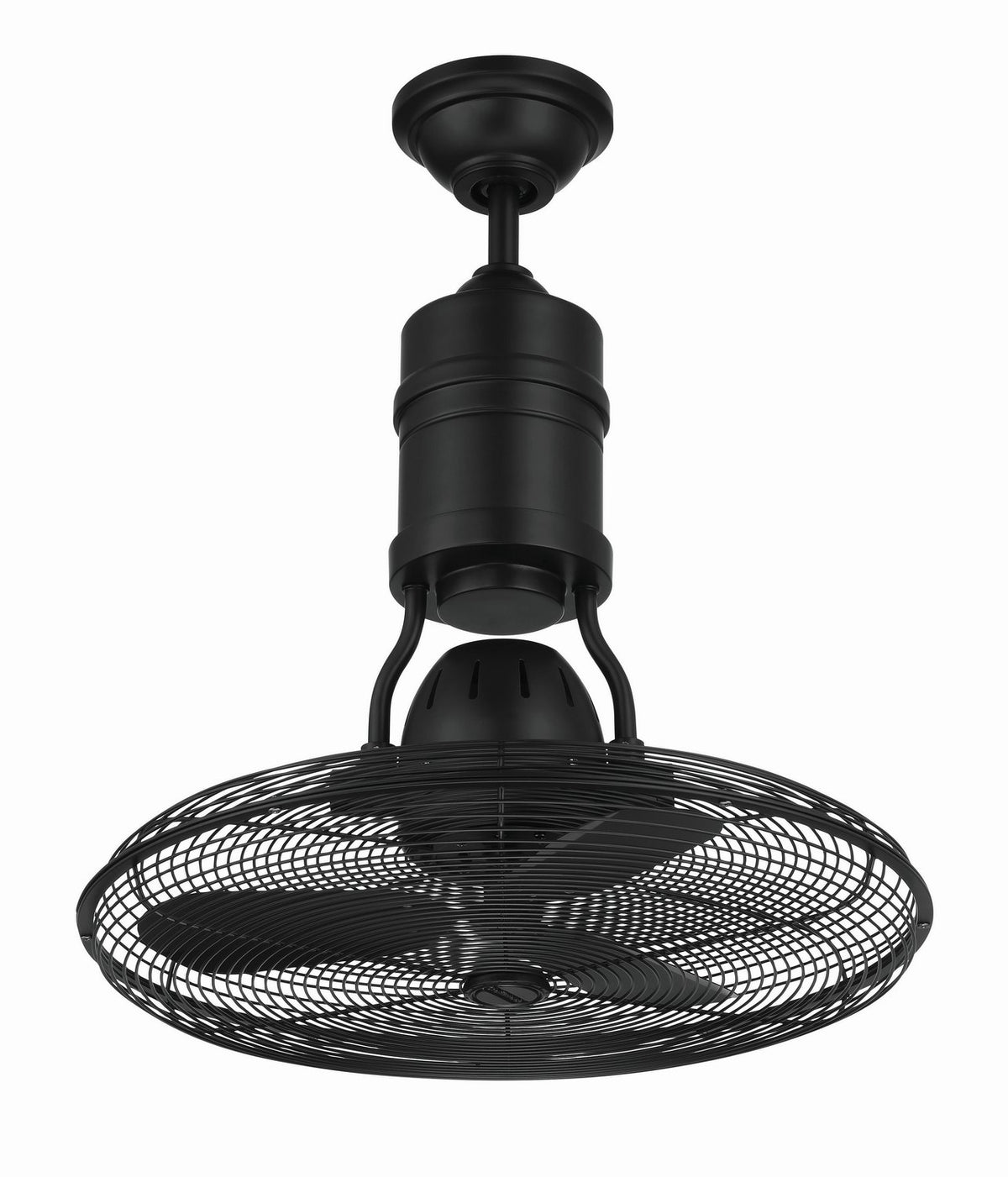 Craftmade - BW321FB3 - 18" Ceiling Fan - Bellows III Indoor/Outdoor - Flat Black