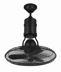 Craftmade - BW321FB3 - 18" Ceiling Fan - Bellows III Indoor/Outdoor - Flat Black