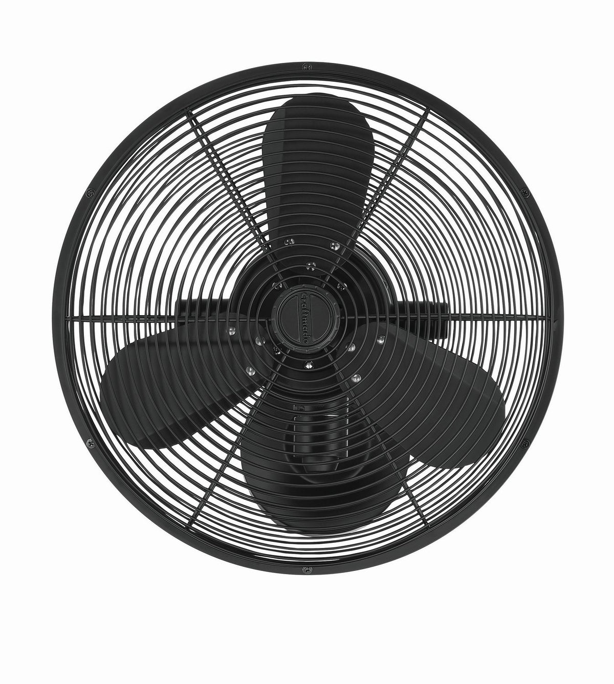 Craftmade - BW414FB3 - 14" Wall Fan - Bellows IV Indoor/Outdoor - Flat Black