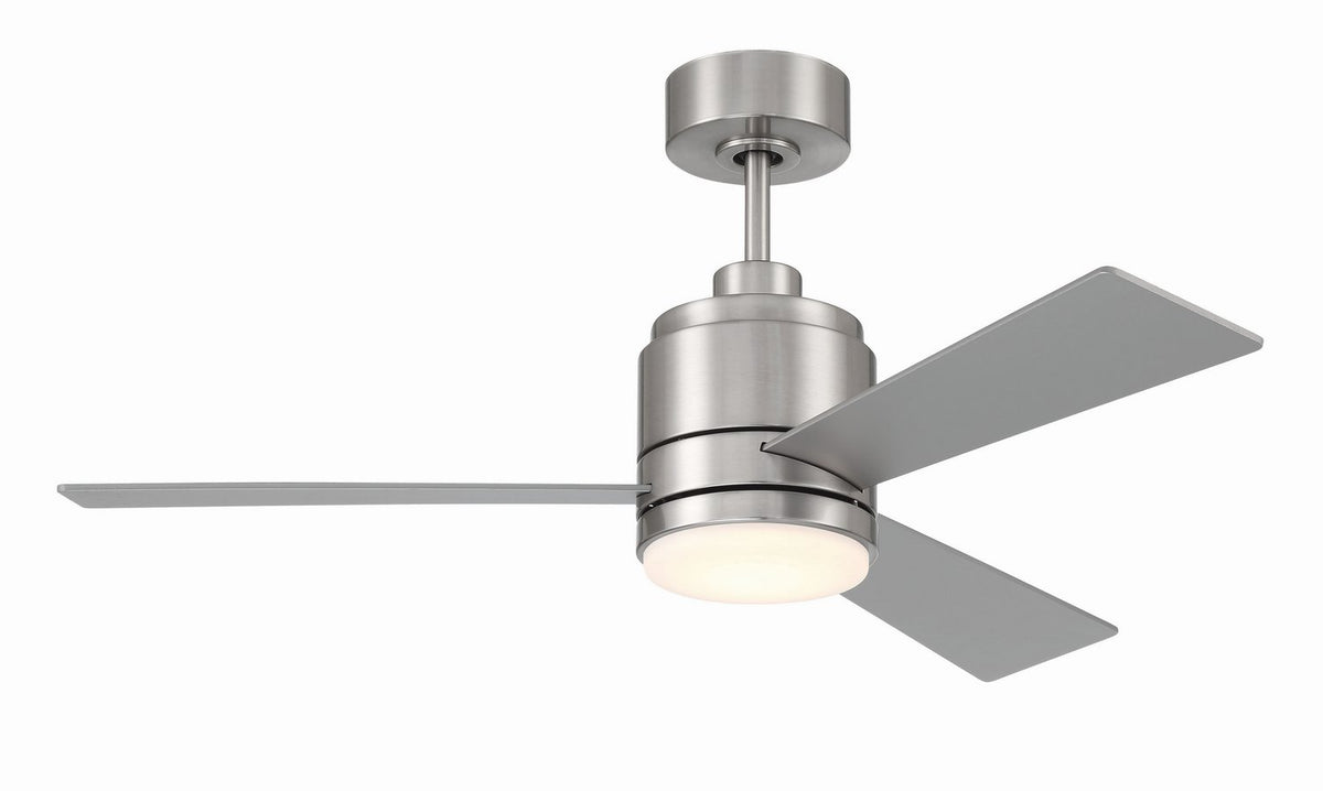 Craftmade - MCY42BNK3 - 42" Ceiling Fan - McCoy 42 3 Blade - Brushed Polished Nickel